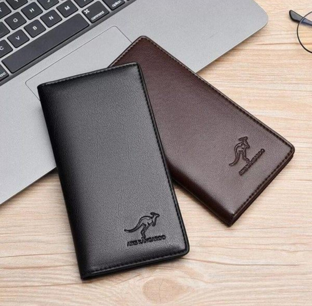 Mens leather Bi foldable wallet